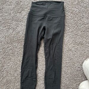 High-Waisted Black Leggings